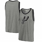San Antonio Spurs Team Essential Tri-Blend Tank Top - Heather Gray,baseball caps,new era cap wholesale,wholesale hats